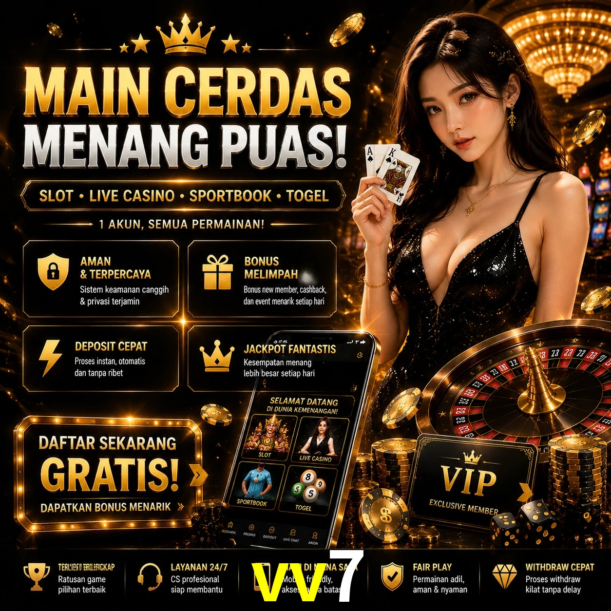 Slots no app vv7 mobile